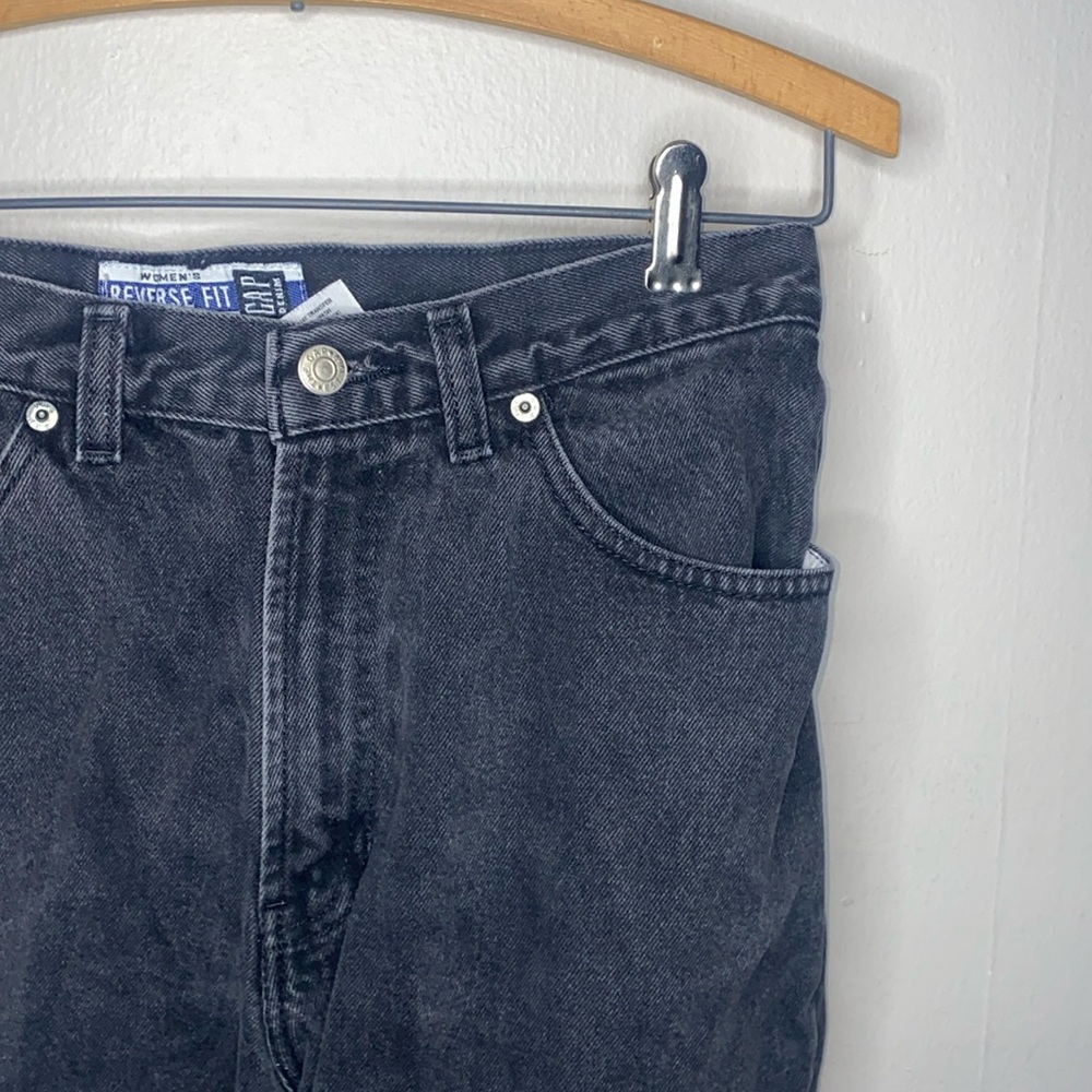 🛍️Vintage Gap Black Denim “Best basics” - Picture 2 of 9